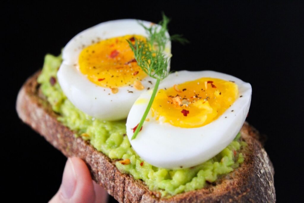 A balanced plate with protein, vegetables, and whole grains supporting muscle health